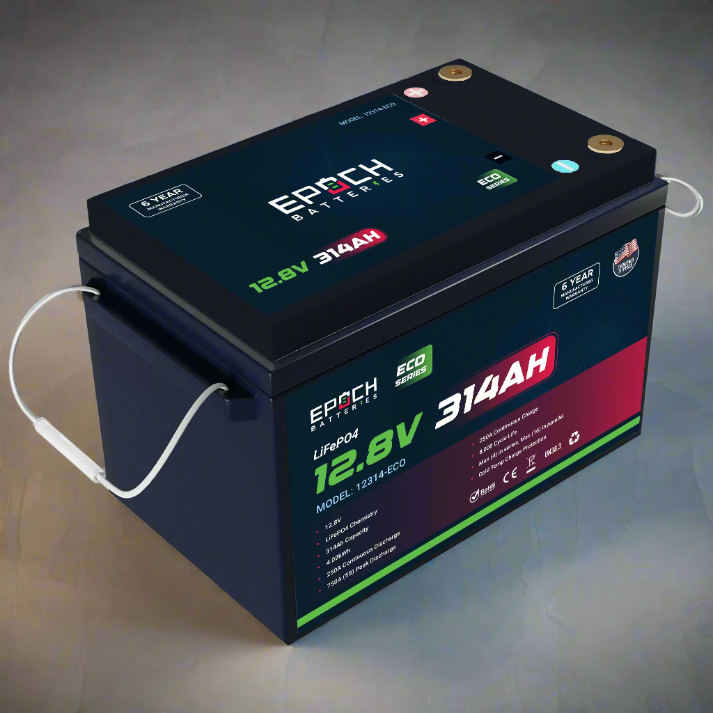 12V 314Ah Eco Series LiFePO4 Battery (4.02kWh)