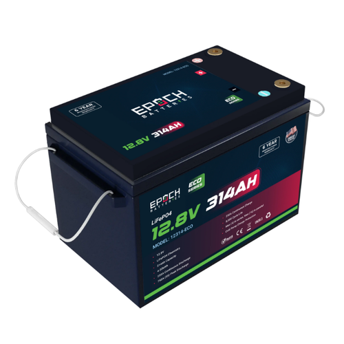 (PRE-ORDER) Epoch Batteries 12V 314Ah Eco Series LiFePO4 Battery - ETA JULY 1