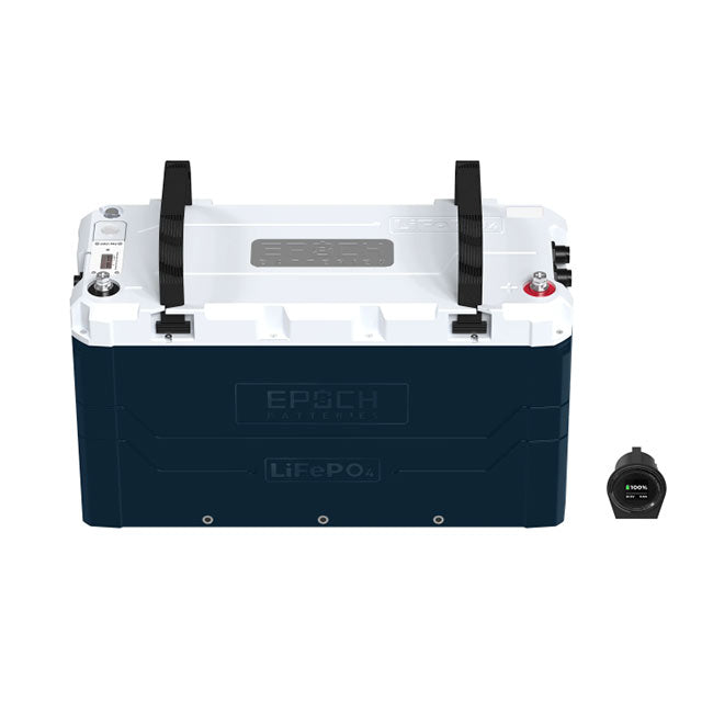 Epoch Batteries 48V 100Ah V2 Elite Series - Heated Bluetooth Victron Comms LiFePO4 Batttery