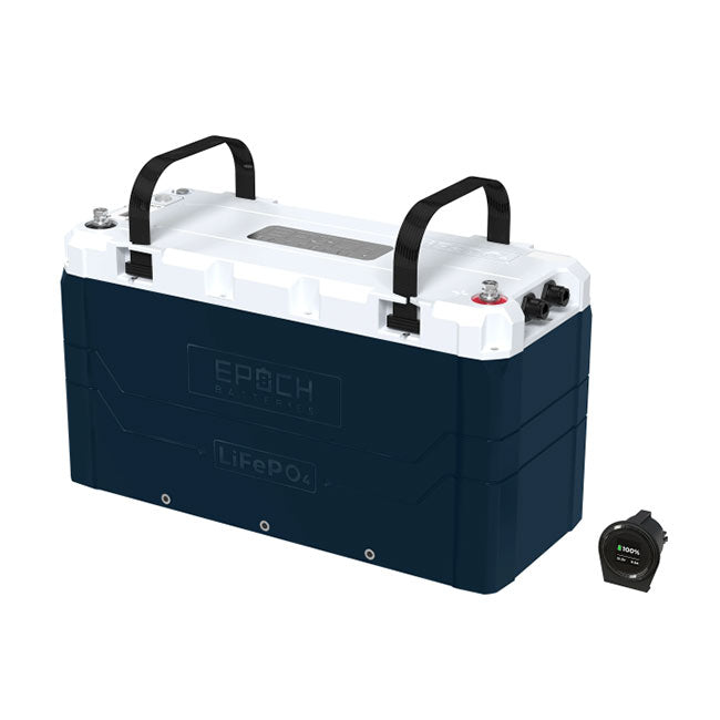Epoch Batteries 48V 100Ah V2 Elite Series - Heated Bluetooth Victron Comms LiFePO4 Batttery