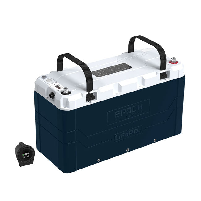 Epoch Batteries 48V 100Ah V2 Elite Series - Heated Bluetooth Victron Comms LiFePO4 Batttery