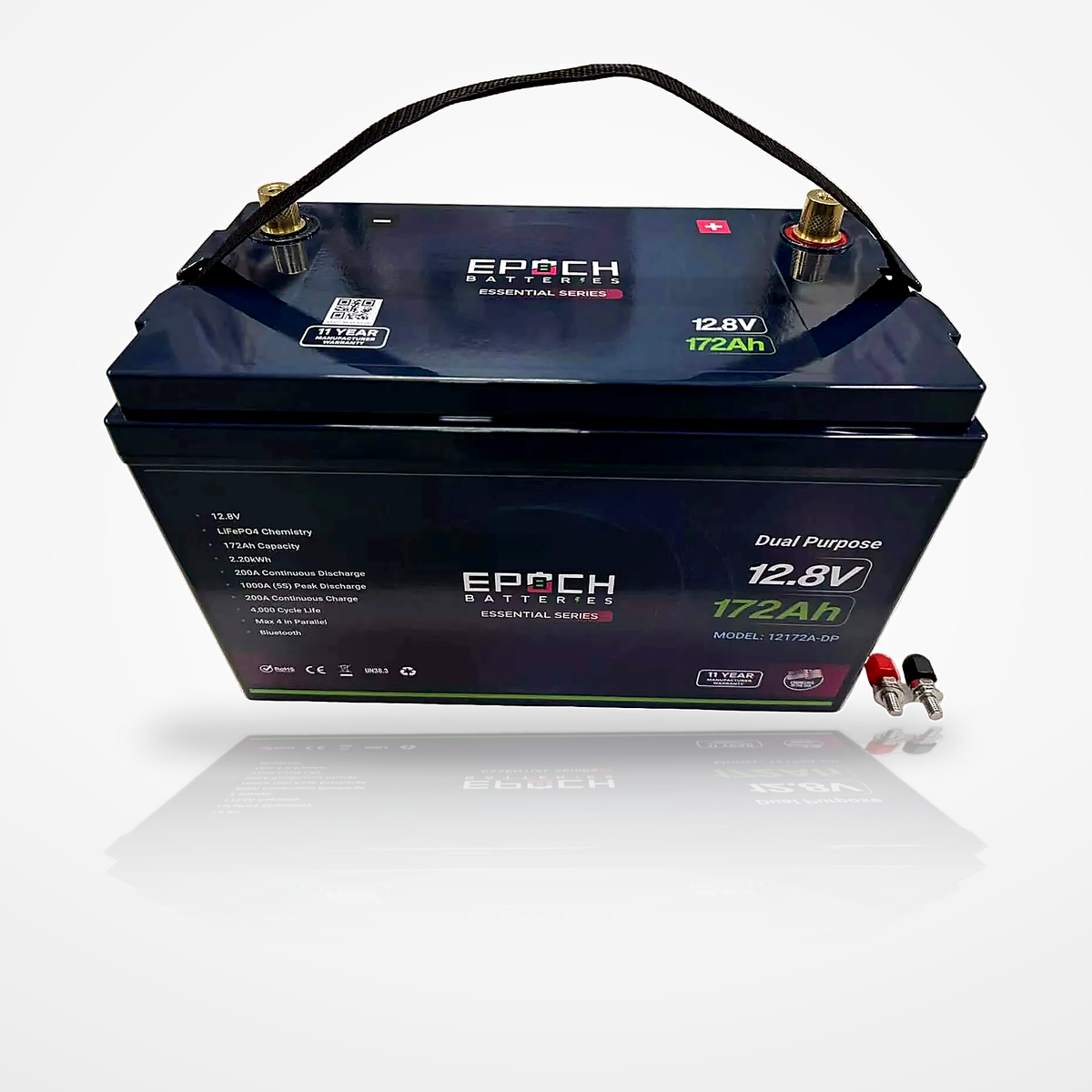 12V 172Ah Cranking & Deep Cycle (Dual Purpose) LiFePO4 Battery